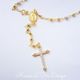 Manoa Love Design 限定 14K ピンク、イエロー、ホワイトGold ロザリオ☆