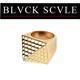 Asap Rocky愛用Black Scale！ Pyramid Gold Ring 新品未使用 正規品 [USから速達配送料込]