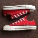 MADE IN USA CONVERSE ALL STAR LOW RED US4