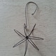 ワイヤーオーナメント　花　立体