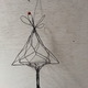 ワイヤーオーナメント　ツリー　立体