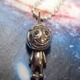Silver Laughin' Helmet Necklace
