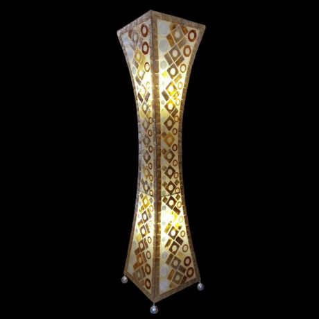 シェルフロアタワーランプ 100cm Tribal