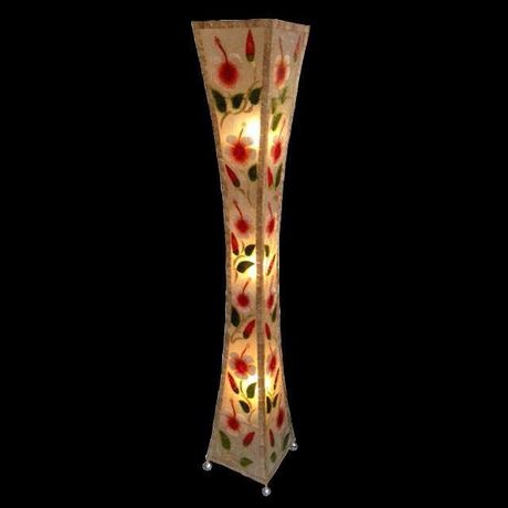 シェルフロアタワーランプ 150cm 《 Oriental Flower オリジナル フラワー 》