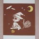 切り絵ポストカード　魔法使い