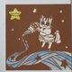 切り絵ポストカード　星座シリーズ　みずがめ座