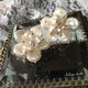 【SALE】パールフラワーピアス
