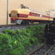 鉄道模型複線車両展示台