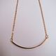 gold moon necklace