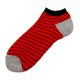 SHORT　SOCKS　RED