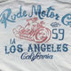 RUDERIDERS　RUDE MOTOR Co.T-Shirt WHITE