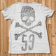 LA FREEDOM T-Shirt WHITE　　「RUDERIDERS]
