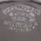 Okimawa V-Neck T-Shirt --CHESTNUT  [RUDERIDERS]