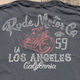 RUDE MOTOR Co.T-Shirt 　BLACK  [RUDERIDERS]