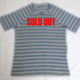 Border tee (Grey??Blue)