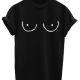 Tits Printed T-Shirt  (セクシーだまし絵T シャツ)