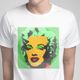Pop ART T-Shirt ''Marylin'' (ポップアート・マリリンモンローTシャツ)