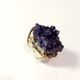 更に値下げ!!【SALE】￥9,800→￥3,900 Amethist Statement Ring (アメジスト ステートメントリング)