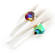 Swarovski Crystal Ring(ラウンドシェイプスワロフスキークリスタル リング )