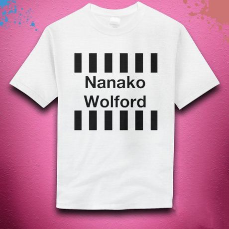 【好きなもの2枚組Set!!】NanakoWolford Tシャツにどれでも好きなもの組み合わせて2枚組オリジナルTシャツ