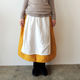 HARVEST SKIRT_CREAM×MUSTARD