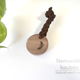 Wood charm 「Sun & Moon」