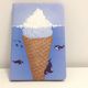 iPad mini1/2/3対応のケース，ソフトクリーム