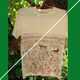 hempベンガラ土染めtee