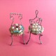 シャンパンチェアカードホルダーC(2個)　Champagne Chair Card Holder