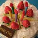 いちごのデコレーションケーキ Strawberry Decoration Cake