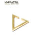 FRACTAL - TRIANGLE EAR CUFF(GOLD)