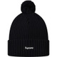 Supreme - Ribbed Beanie (Black)
