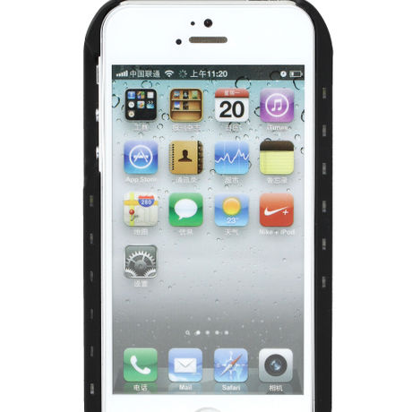 フラッシュパスケース for iphone5/5s Black