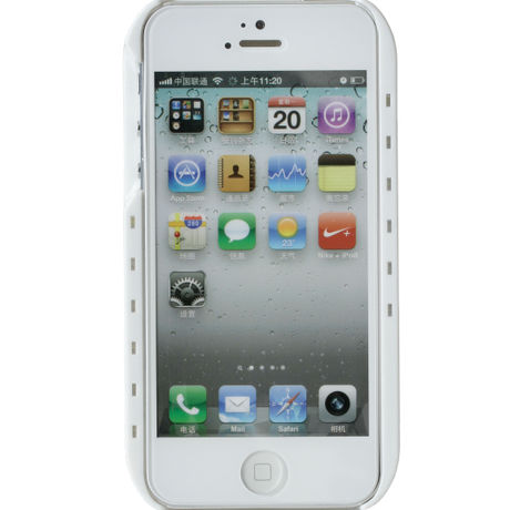 フラッシュパスケース for iphone5/5s white