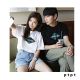 ペアルック Tシャツ ロゴ サマー ストリート系