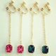 sale★swing. Vintage SWAROVSKI (earring)