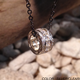 [ハワイアンジュエリー] PROJECT SR'ES(プロジェクトエスアールエス) / SCROLL HEAD NECKLACE(ジルコニア×シルバー925ネックレス) / No.ACS00873