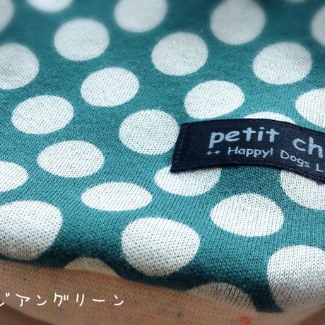 犬服★完成品【ヴィヴィ水玉】 胴まわり30cm