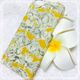 iPhone6ケース（リバティー花柄イエロー）
