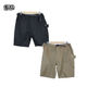 BLUCO(ブルコ)OL-005 EASY PAINTER SHORTS ブラック/ベージュ