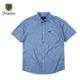 BRIXTON(ブリクストン)CENTRAL S/S WOVEN Heather Blue