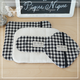 布ナプキン**Gingham Lace*Black*Sサイズ【2030】