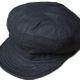 NY.HAT LINEN SPITFIRE BLACK(ニューヨークハット　リネンキャスケット黒)Newyork hat co.