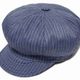 NY.HAT STRAIPE SPITFIRE BLUE(ニューヨークハット　ストライプキャスケットブルー)