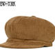 newyork hat NY.HAT CORDUROY SPITFIRE RUST BROWN(ニューヨークハット　コーディロイスピットファイアキャスケット ラストブラウン)