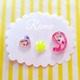 ?ペイズリーピアス3点セット?