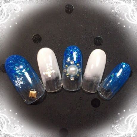 ゴージャスネイル~雪~(今だけ1000円OFF!SALE価格)