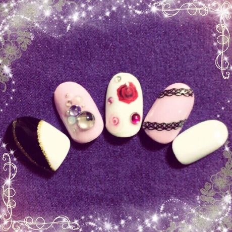 ROCK NAIL~薔薇~(今だけ1000円OFF!SALE価格)