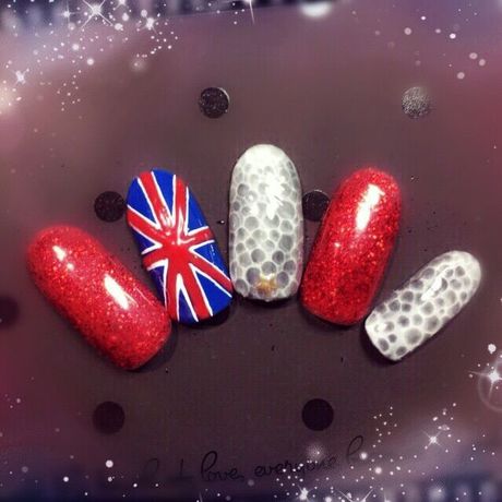 SUPER ROCK NAIL~ユニオンジャック~(今だけ1000円OFF!SALE価格)