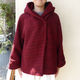 marbleSUD(マーブルシュッド) WAFFLE TWEED SHORT COAT コート RED 065F042195